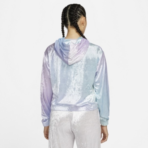 Nike - Multicolor Velour Hoodie - Picture 2 of 6